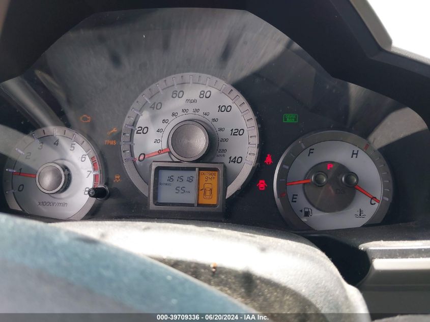 2012 Honda Pilot Ex-L VIN: 5FNYF3H56CB039457 Lot: 39709336