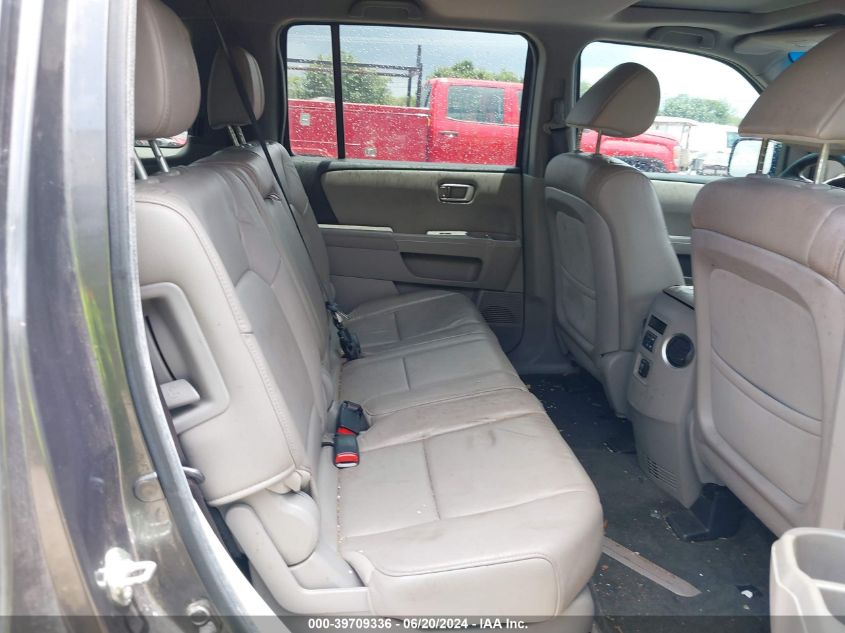 2012 Honda Pilot Ex-L VIN: 5FNYF3H56CB039457 Lot: 39709336