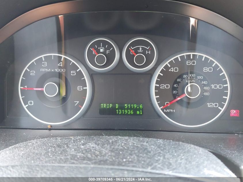 2007 Ford Fusion Se VIN: 3FAHP07107R238637 Lot: 39709345