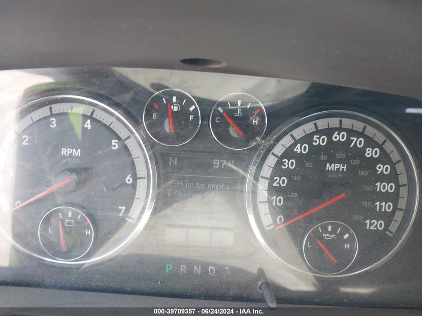 2009 Dodge Ram 1500 Slt/Sport/Trx VIN: 1D3HV13T29S800324 Lot: 39709357