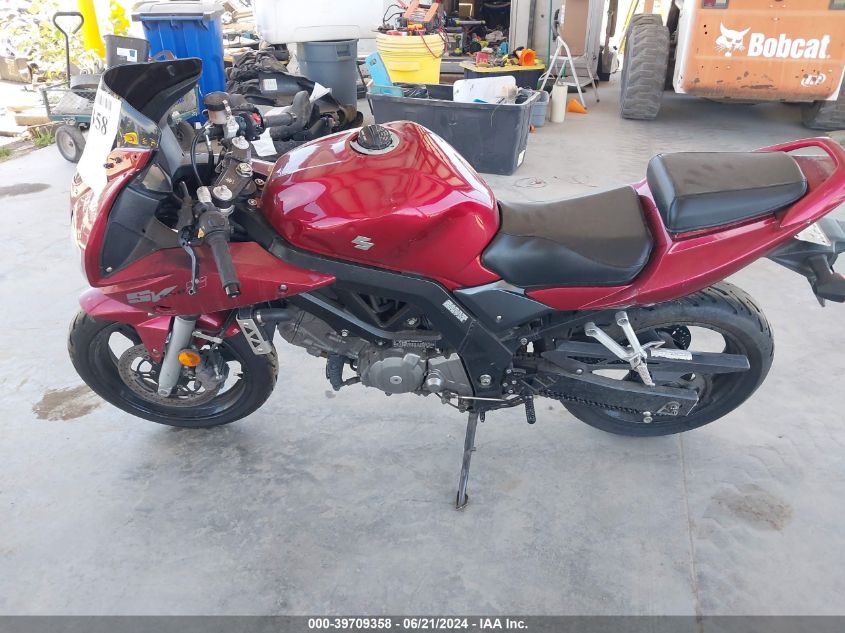 2007 Suzuki Sv650 VIN: JS1VP53A872102240 Lot: 39709358