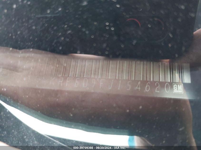 2015 Chevrolet Traverse Ls VIN: 1GNKRFED9FJ154620 Lot: 39709366