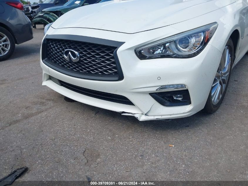 2018 Infiniti Q50 Luxe/Sport VIN: JN1EV7AP6JM355523 Lot: 39709381
