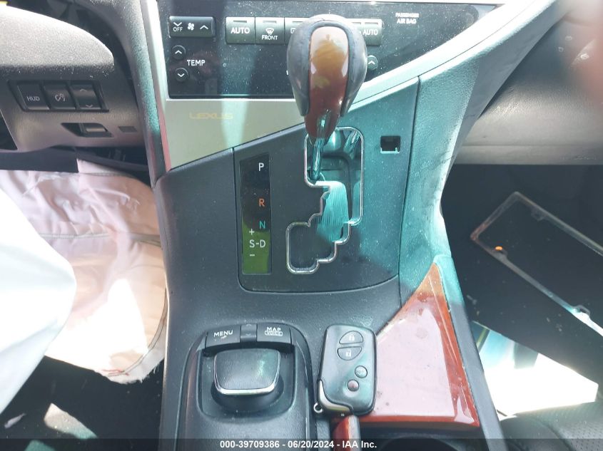 2010 Lexus Rx 350 VIN: JTJBK1BA2A2427195 Lot: 39709386