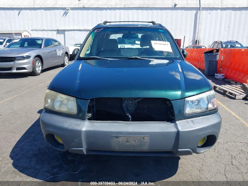 2003 Subaru Forester X VIN: JF1SG63633H771524 Lot: 39709403