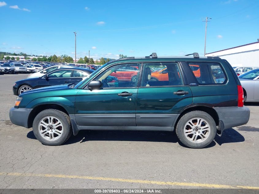 2003 Subaru Forester X VIN: JF1SG63633H771524 Lot: 39709403