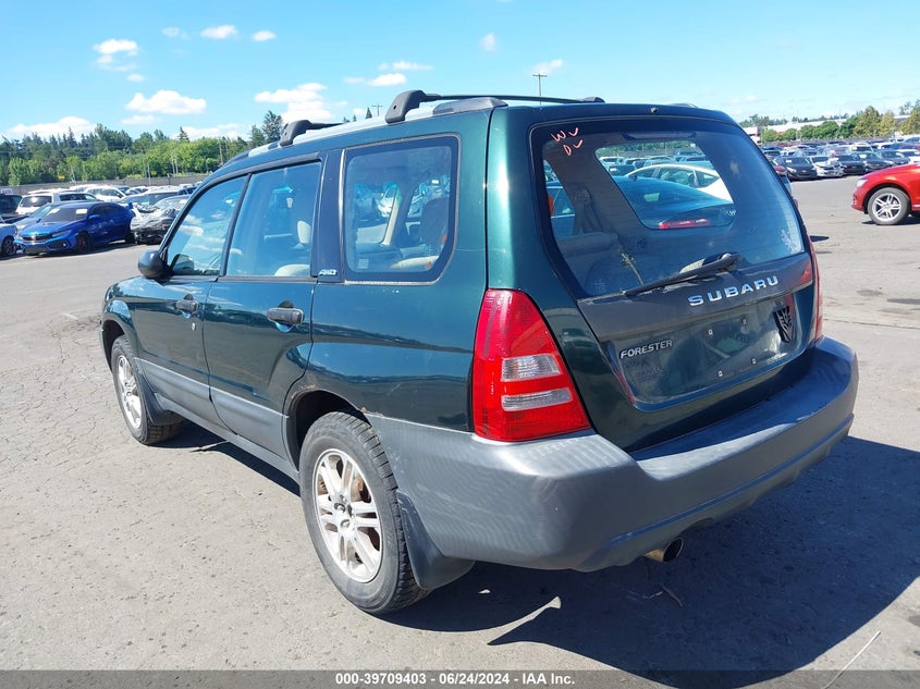 2003 Subaru Forester X VIN: JF1SG63633H771524 Lot: 39709403