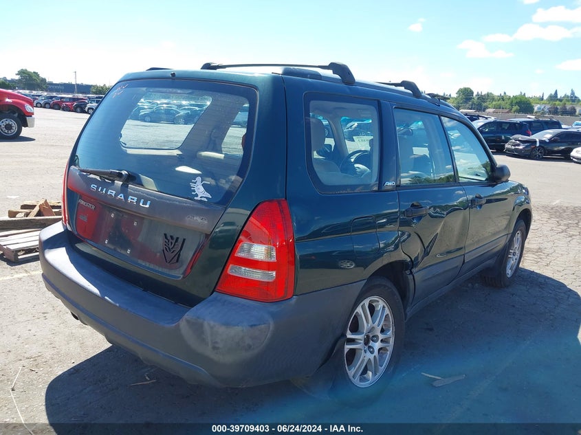 2003 Subaru Forester X VIN: JF1SG63633H771524 Lot: 39709403