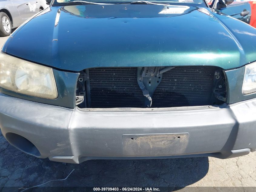 2003 Subaru Forester X VIN: JF1SG63633H771524 Lot: 39709403