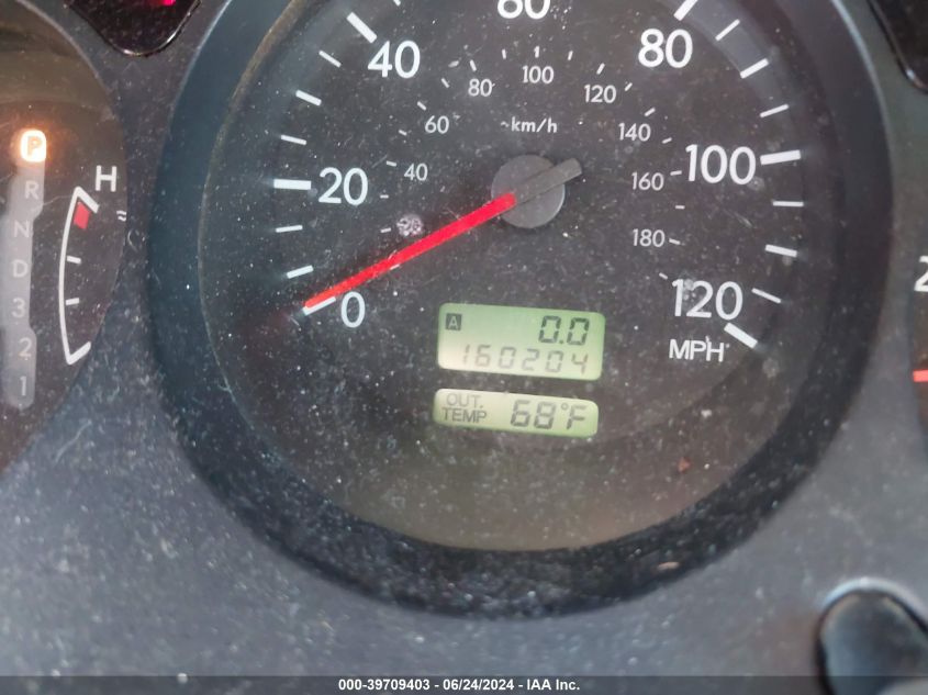 2003 Subaru Forester X VIN: JF1SG63633H771524 Lot: 39709403