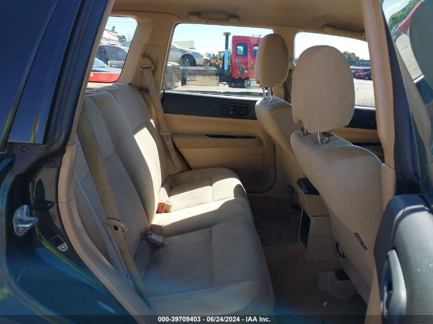 2003 Subaru Forester X VIN: JF1SG63633H771524 Lot: 39709403