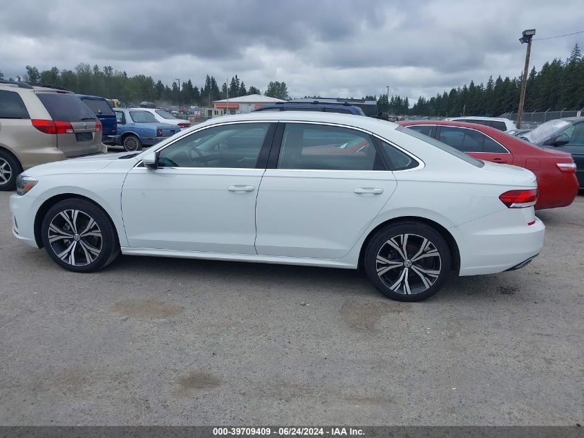 2021 Volkswagen Passat Se VIN: 1VWSA7A3XMC014111 Lot: 39709409