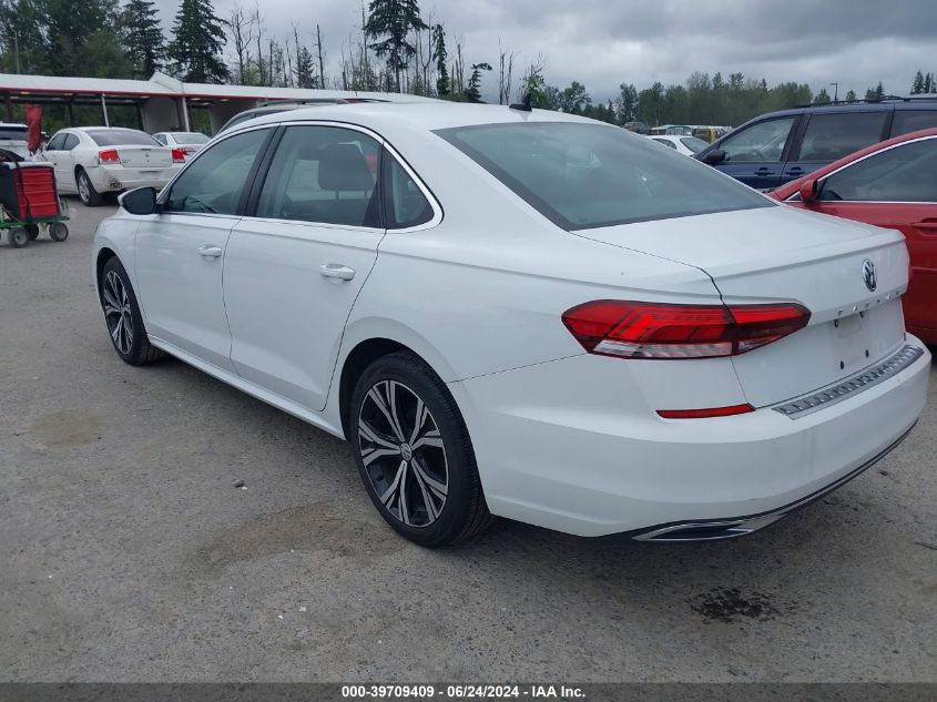 2021 VOLKSWAGEN PASSAT SE - 1VWSA7A3XMC014111