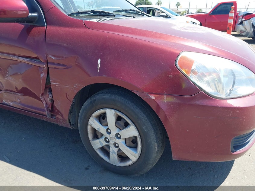 2010 Hyundai Accent Gls VIN: KMHCN4ACXAU425472 Lot: 39709414