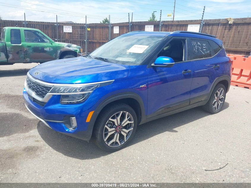 2021 Kia Seltos Sx Turbo VIN: KNDETCA21M7147505 Lot: 39709419