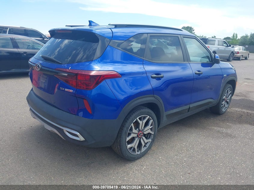 2021 Kia Seltos Sx Turbo VIN: KNDETCA21M7147505 Lot: 39709419