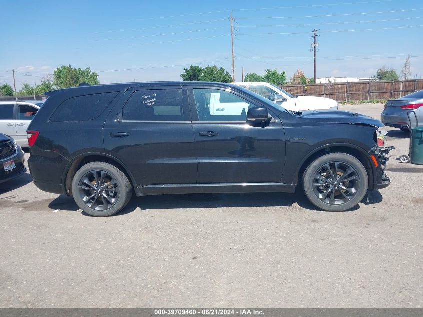 2022 Dodge Durango R/T Awd VIN: 1C4SDJCT3NC222093 Lot: 39709460