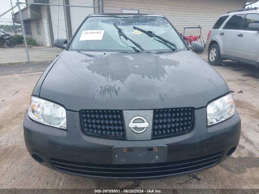 2004 Nissan Sentra 2.5S VIN: 3N1AB51AX4L741769 Lot: 39709501