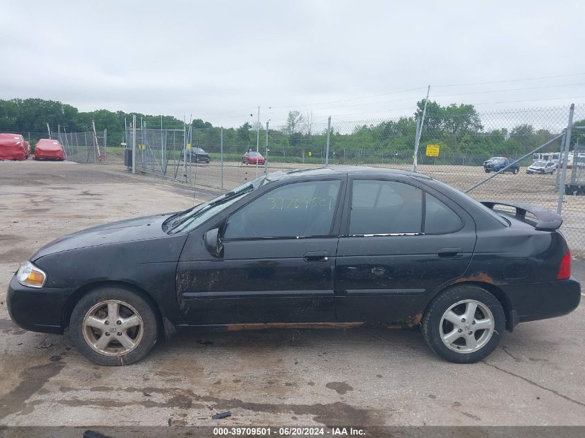 2004 Nissan Sentra 2.5S VIN: 3N1AB51AX4L741769 Lot: 39709501