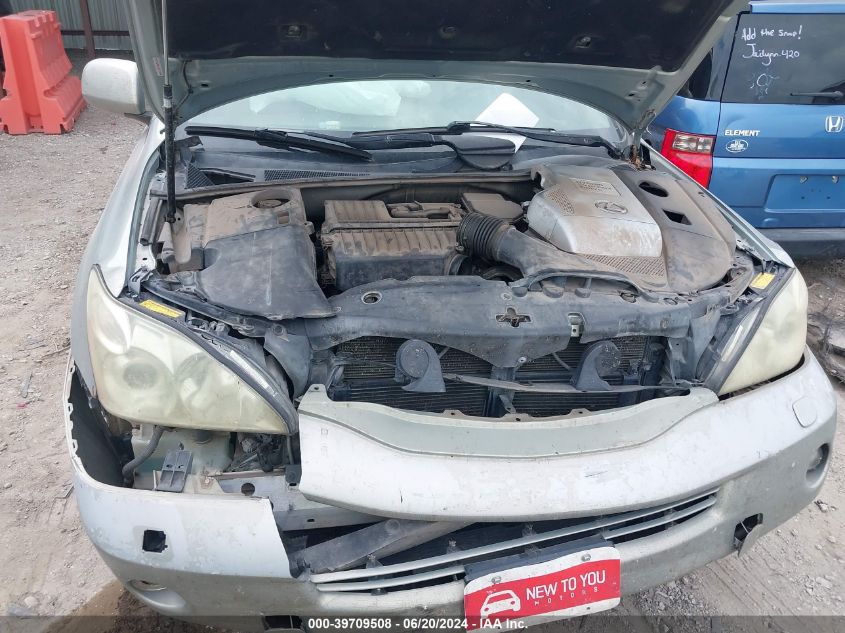 2006 Lexus Rx 400H VIN: JTJHW31U060019836 Lot: 39709508