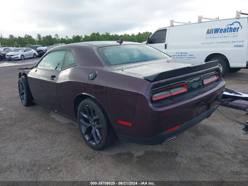 2022 Dodge Challenger Gt VIN: 2C3CDZJG9NH238566 Lot: 39709520