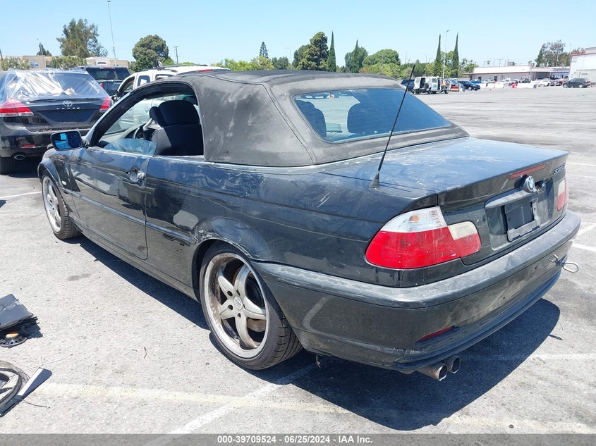 2001 BMW 330Ci VIN: WBABS53481JU86077 Lot: 39709524