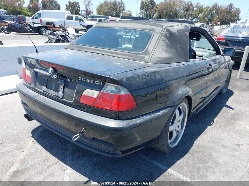 2001 BMW 330Ci VIN: WBABS53481JU86077 Lot: 39709524