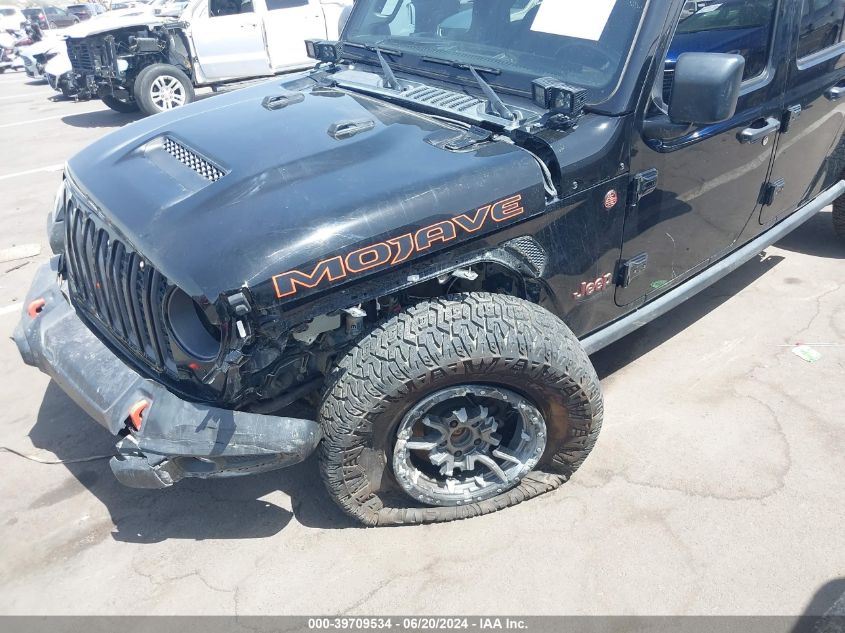 2021 Jeep Gladiator Mojave 4X4 VIN: 1C6JJTEG0ML591063 Lot: 39709534