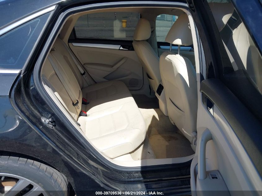 2013 Volkswagen Passat 2.0L Tdi Se VIN: 1VWBN7A33DC000622 Lot: 39709536