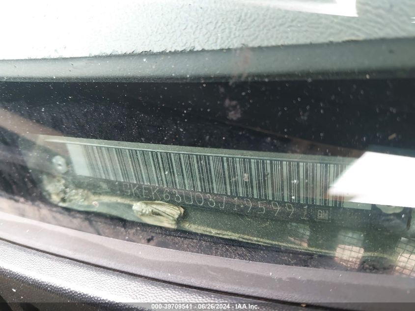 2003 GMC Yukon Denali VIN: 1GKEK63U03J195991 Lot: 39709541