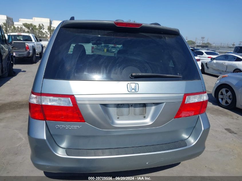 2007 Honda Odyssey Ex-L VIN: 5FNRL38797B005095 Lot: 39709556
