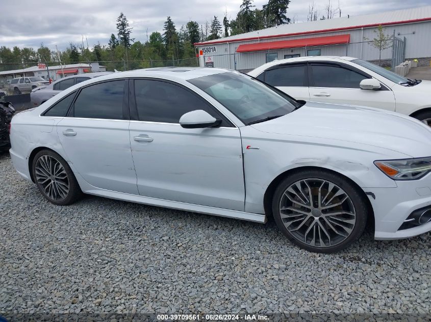 2016 Audi A6 3.0T Premium Plus VIN: WAUHGAFC8GN164158 Lot: 39709561