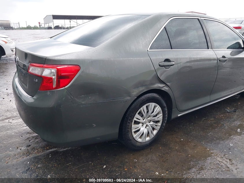 2012 Toyota Camry Le VIN: 4T4BF1FK6CR211482 Lot: 39709583