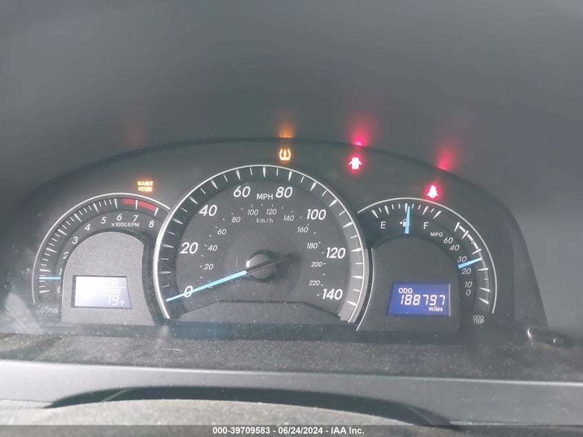 2012 Toyota Camry Le VIN: 4T4BF1FK6CR211482 Lot: 39709583