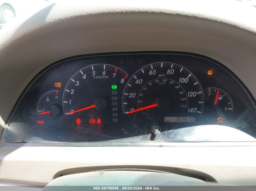 2005 Toyota Camry Le VIN: 4T1BE32K15U016410 Lot: 39709598