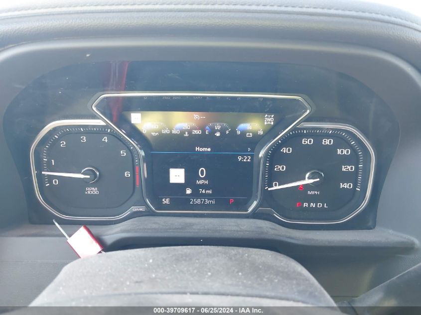 2022 GMC Sierra Limited K1500 Denali VIN: 1GTU9FEL3NZ195852 Lot: 39709617