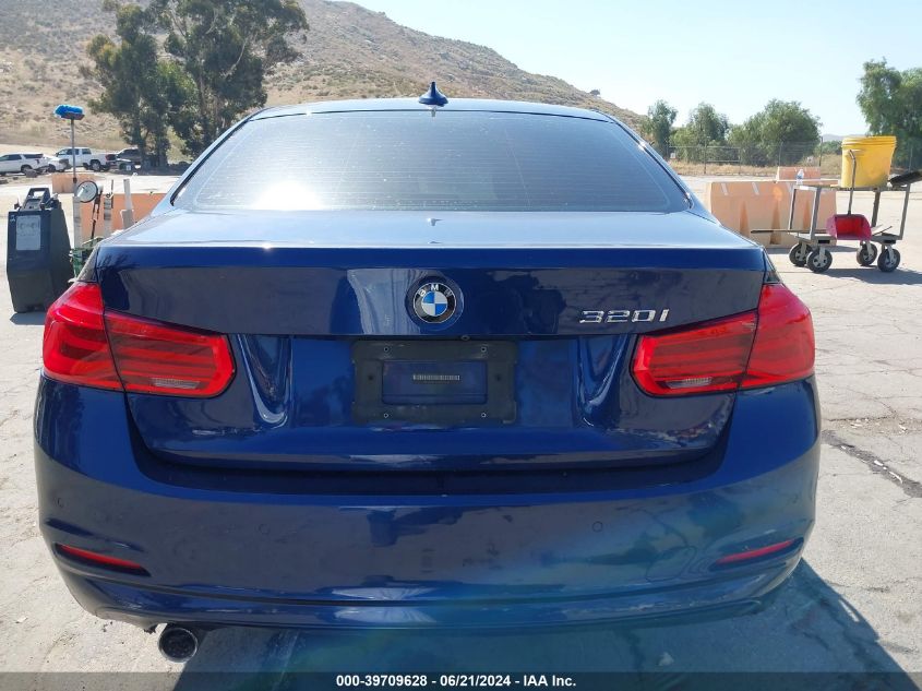 2017 BMW 320 I VIN: WBA8E1G36HNU15846 Lot: 39709628