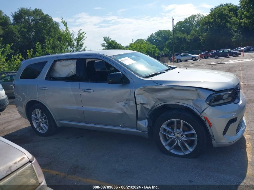 2023 Dodge Durango Gt Awd VIN: 1C4RDJDG7PC682358 Lot: 39709636