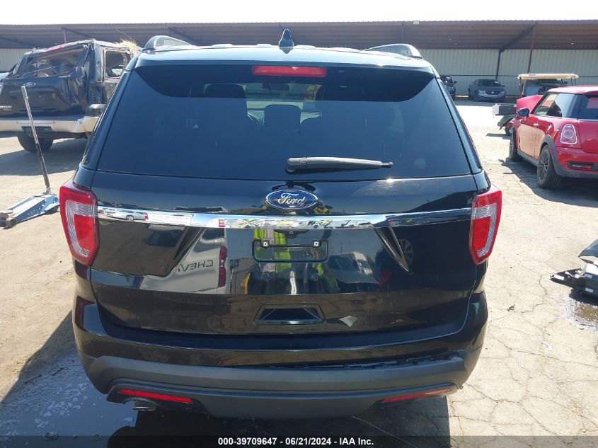 2016 Ford Explorer VIN: 1FM5K7B85GGC87215 Lot: 39709647