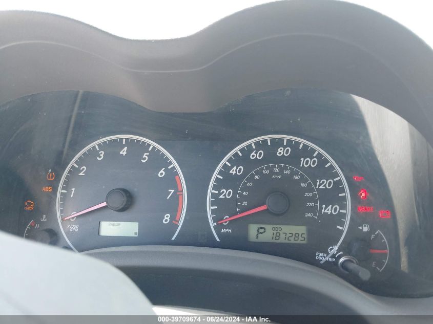 2010 Toyota Corolla Le VIN: 2T1BU4EE6AC263254 Lot: 39709674