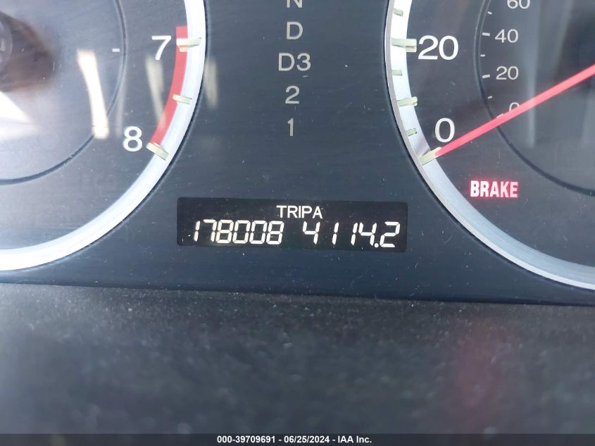 2009 Honda Accord 3.5 Ex-L VIN: 1HGCS22839A006602 Lot: 39709691