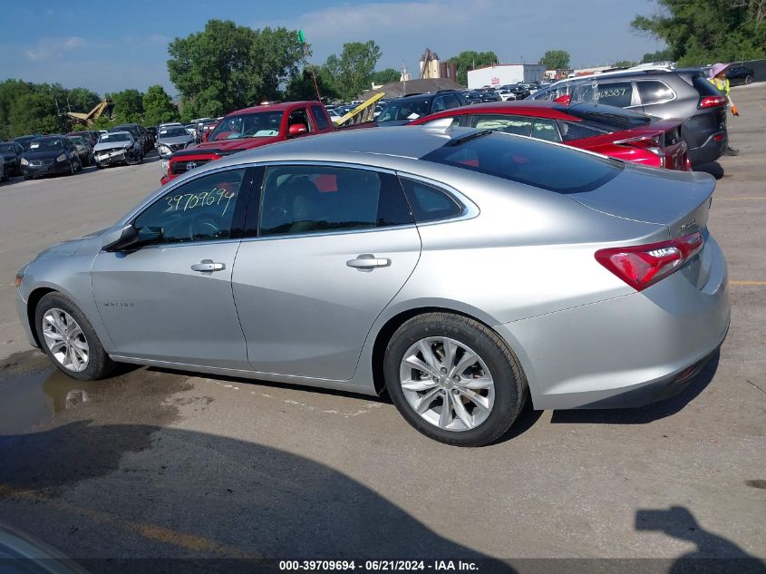 2022 Chevrolet Malibu Lt VIN: 1G1ZD5STXNF161128 Lot: 39709694