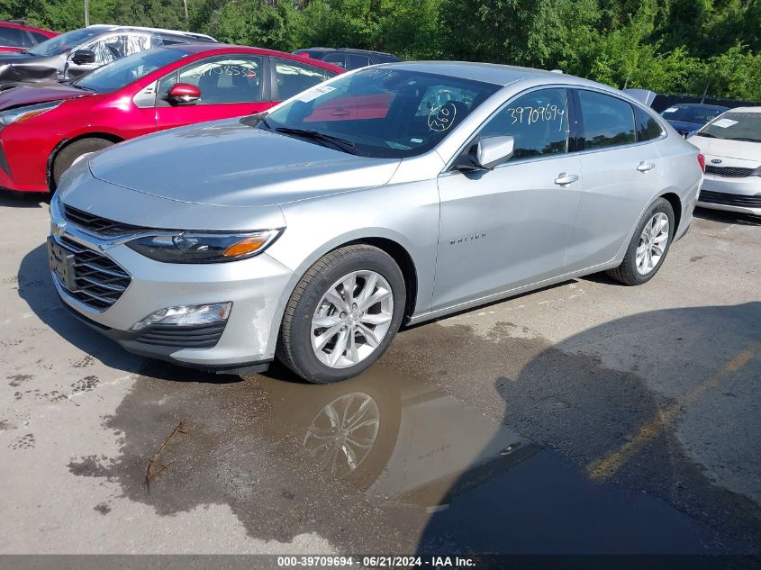 2022 Chevrolet Malibu Lt VIN: 1G1ZD5STXNF161128 Lot: 39709694