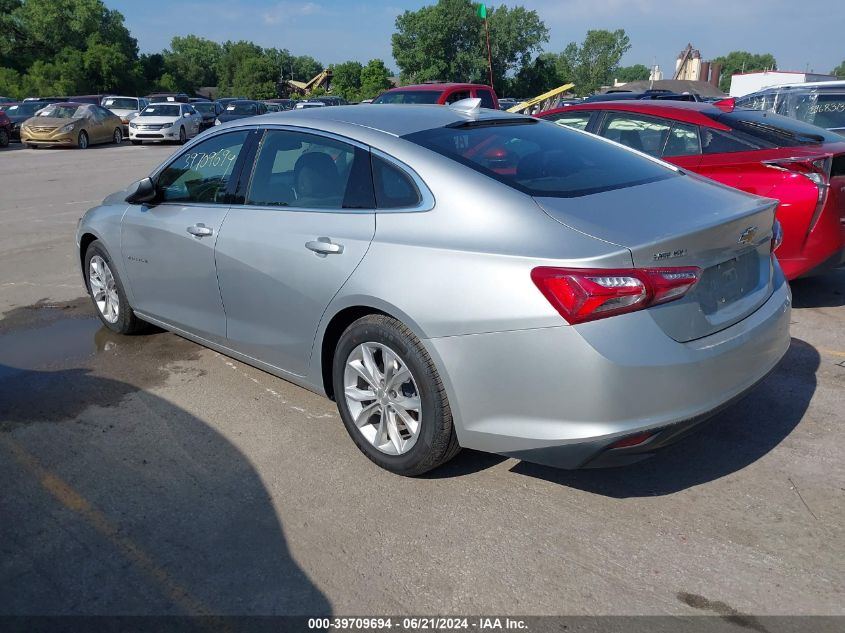 2022 Chevrolet Malibu Lt VIN: 1G1ZD5STXNF161128 Lot: 39709694