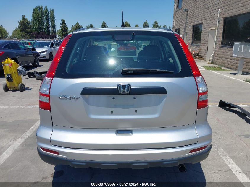 2010 Honda Cr-V Lx VIN: 5J6RE3H3XAL022977 Lot: 39709697