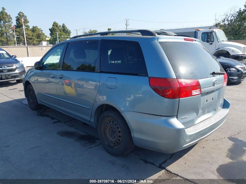 2005 Toyota Sienna Ce/Le VIN: 5TDZA23C95S225379 Lot: 39709716