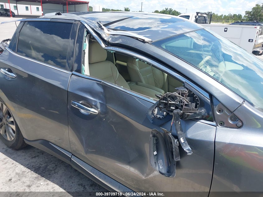 2016 Nissan Murano Sl VIN: 5N1AZ2MG3GN105945 Lot: 39709718