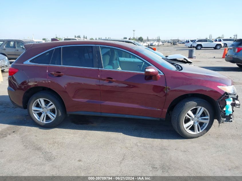 2015 Acura Rdx Technology VIN: 5J8TB4H52FL002548 Lot: 39709794