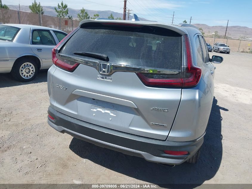 2022 Honda Cr-V Awd Touring VIN: 2HKRW2H91NH635257 Lot: 39709805