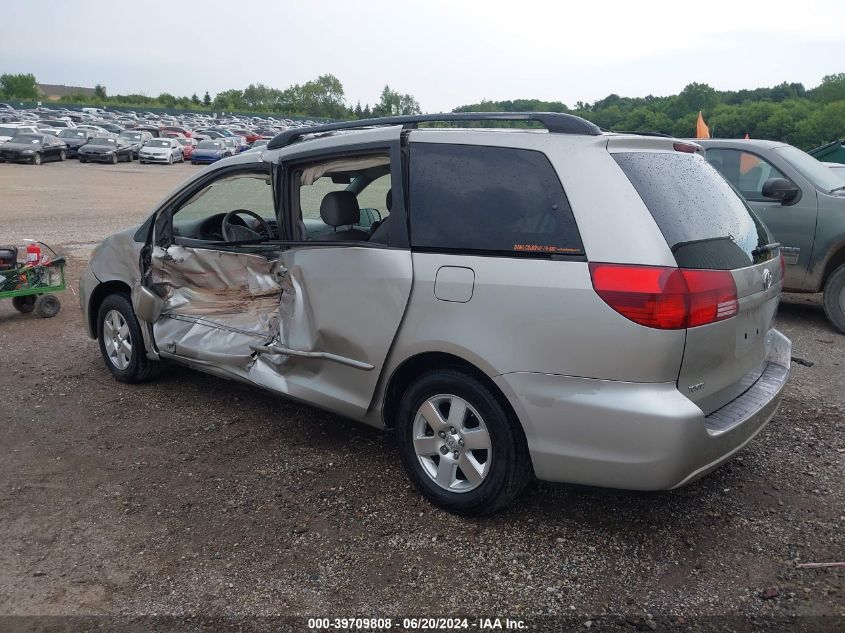 2004 Toyota Sienna Xle VIN: 5TDZA22C34S195361 Lot: 39709808